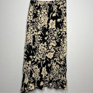 VTG‎ 90s Women Maxi Broomstick Skirt XL Reversible Goblincore whymsigoth grunge